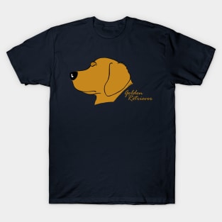 Golden Retriever silhouette T-Shirt